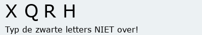 Bevestigingscode
