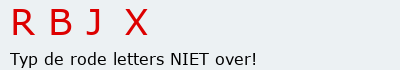 Bevestigingscode