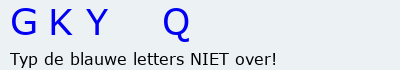 Bevestigingscode