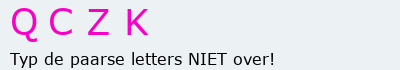 Bevestigingscode