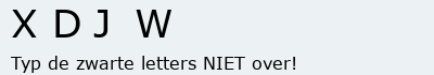 Bevestigingscode