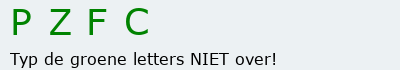 Bevestigingscode