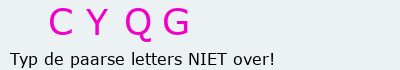 Bevestigingscode