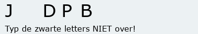 Bevestigingscode