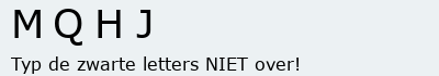 Bevestigingscode
