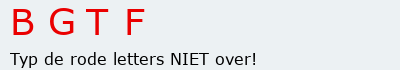 Bevestigingscode
