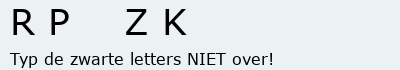 Bevestigingscode