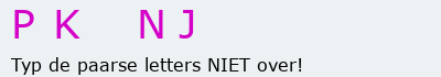 Bevestigingscode