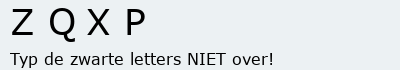 Bevestigingscode