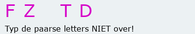 Bevestigingscode