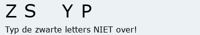 Bevestigingscode