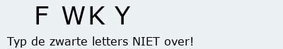 Bevestigingscode