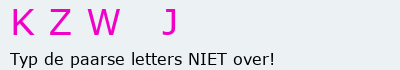 Bevestigingscode