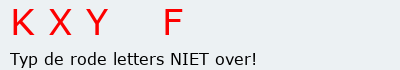 Bevestigingscode