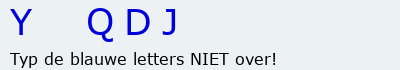 Bevestigingscode