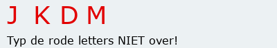 Bevestigingscode