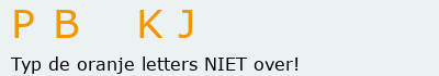 Bevestigingscode