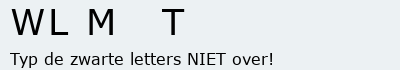 Bevestigingscode