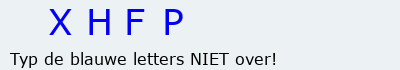Bevestigingscode