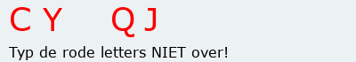 Bevestigingscode