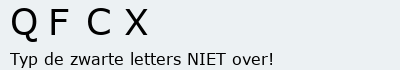 Bevestigingscode