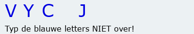 Bevestigingscode