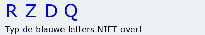 Bevestigingscode