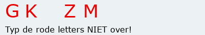 Bevestigingscode