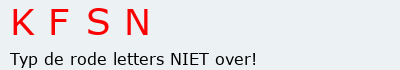 Bevestigingscode