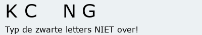 Bevestigingscode