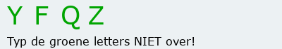 Bevestigingscode