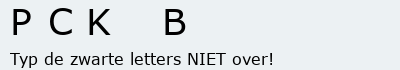 Bevestigingscode