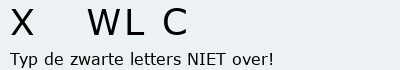 Bevestigingscode