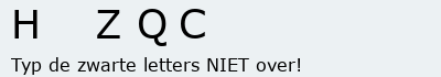 Bevestigingscode