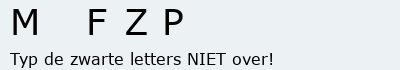 Bevestigingscode