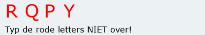 Bevestigingscode