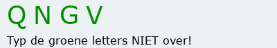 Bevestigingscode