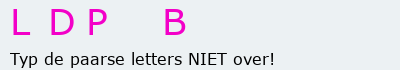 Bevestigingscode