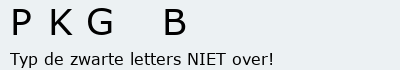 Bevestigingscode