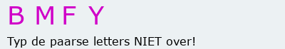 Bevestigingscode