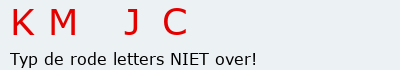 Bevestigingscode