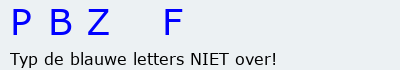 Bevestigingscode