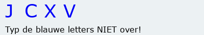 Bevestigingscode