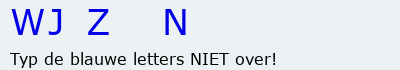 Bevestigingscode