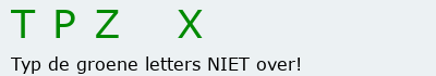Bevestigingscode