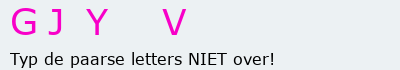 Bevestigingscode