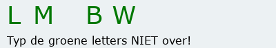 Bevestigingscode