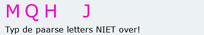 Bevestigingscode