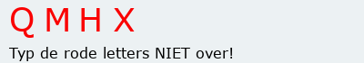 Bevestigingscode