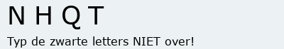 Bevestigingscode